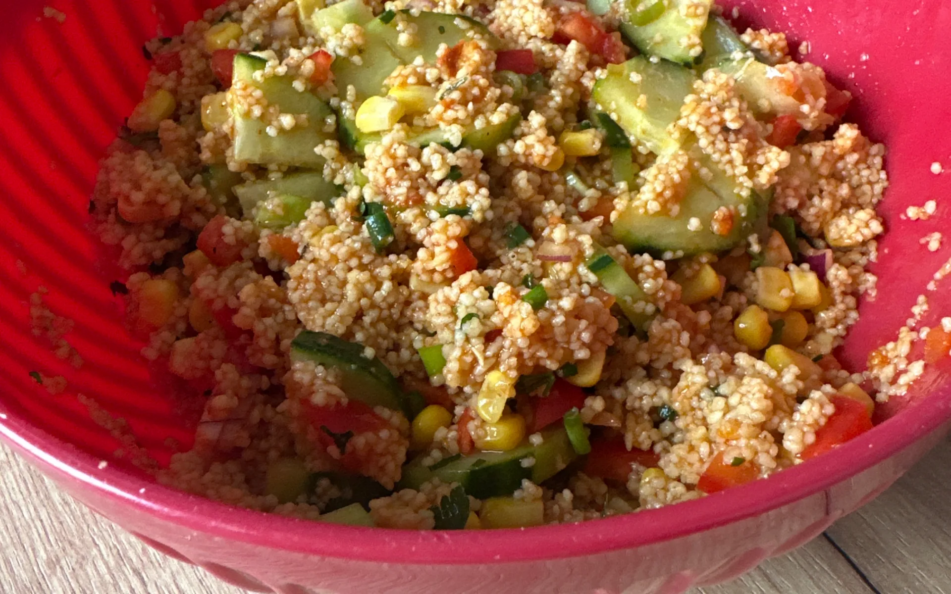 Zesty Curried Couscous Salad